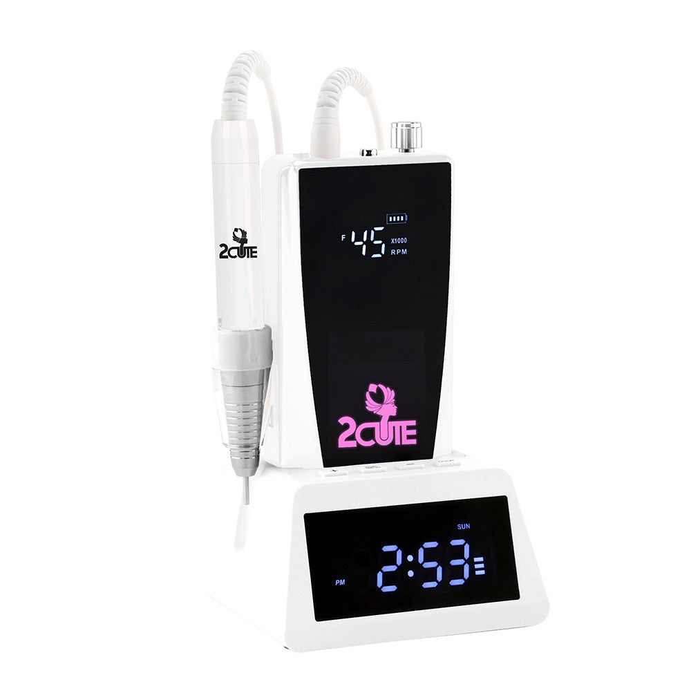 Portable 45K RPM E-File Nail Drill Machine