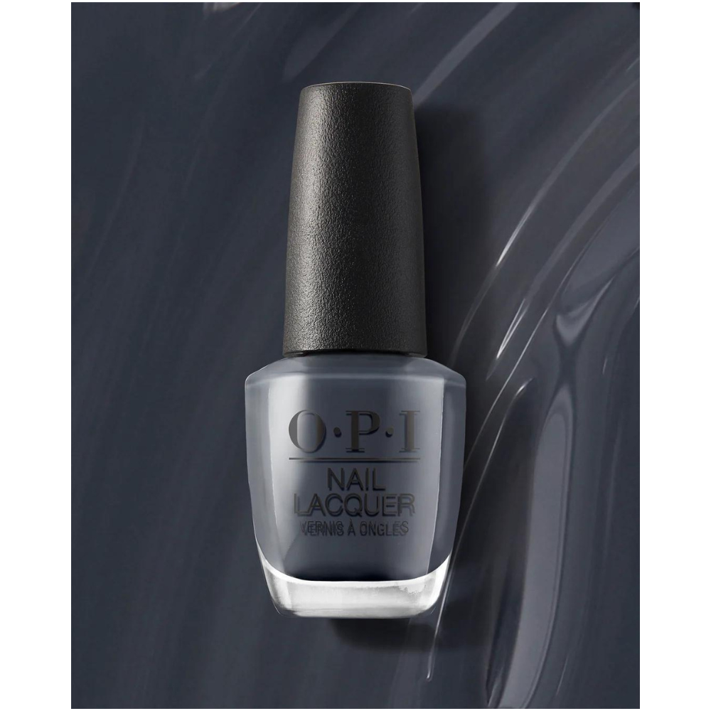 OPI Nail Polish - Rub-a-Pub-Pub 🩶💅Charcoal Gray Nail Polish