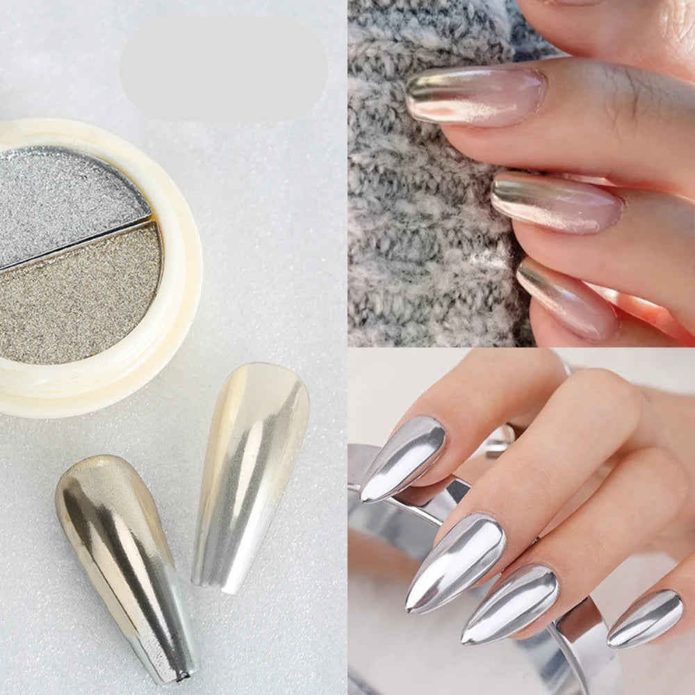 Magic Mirror Chrome Nail Powder