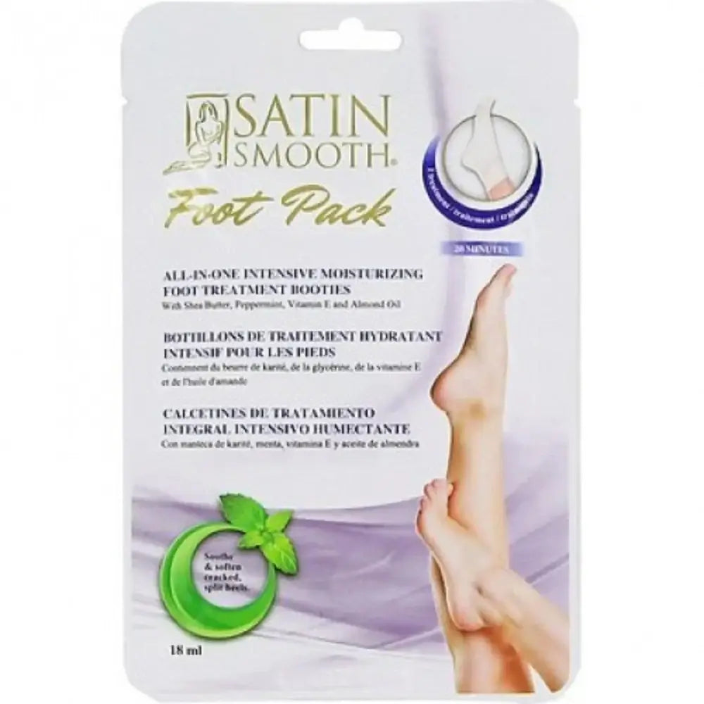 Satin Smooth - Moisturizing Foot Mask 🦶✨ For Happy Healthy Feet