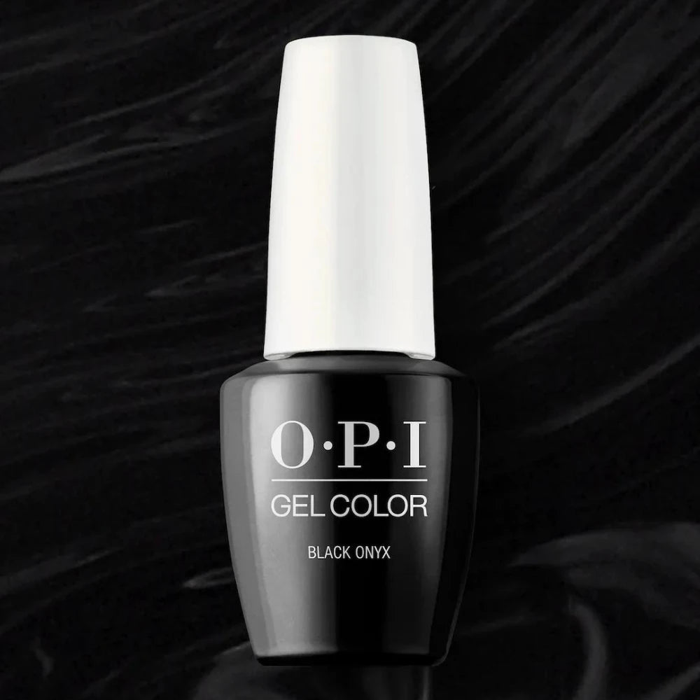 OPI GelColor - Black Onyx 🖤 Bold & Sophisticated Black Nail Polish