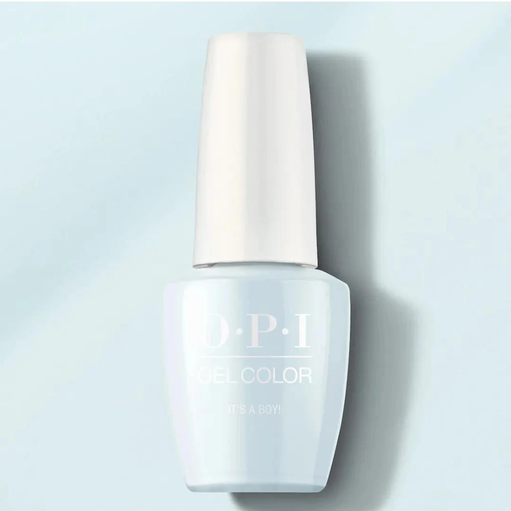 OPI GelColor - It's A Boy! - Charming Pastel Blue Nail Polish