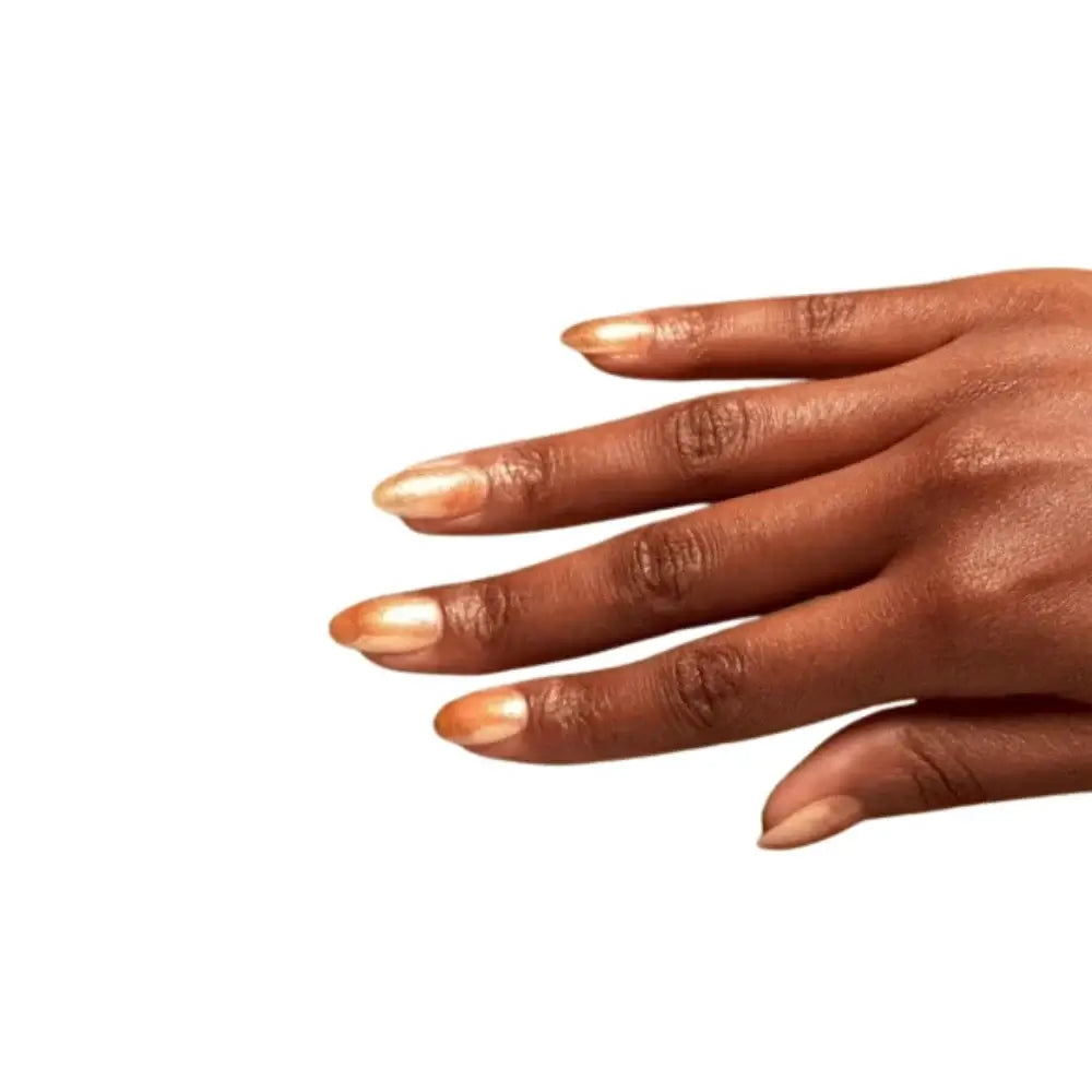 OPI Gel Nail Polish - #Virgoals | Bronze Pearl Gel Nail Polish with Shimmer image Swatch