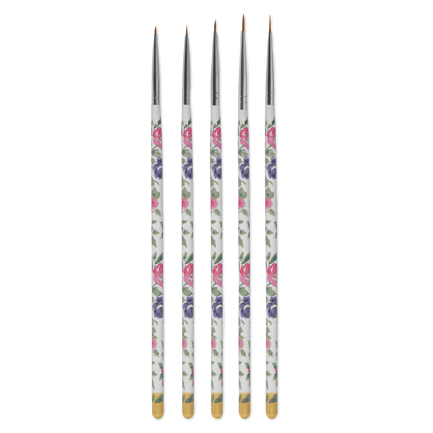 5-Piece Nail Art Detailing Brush Set