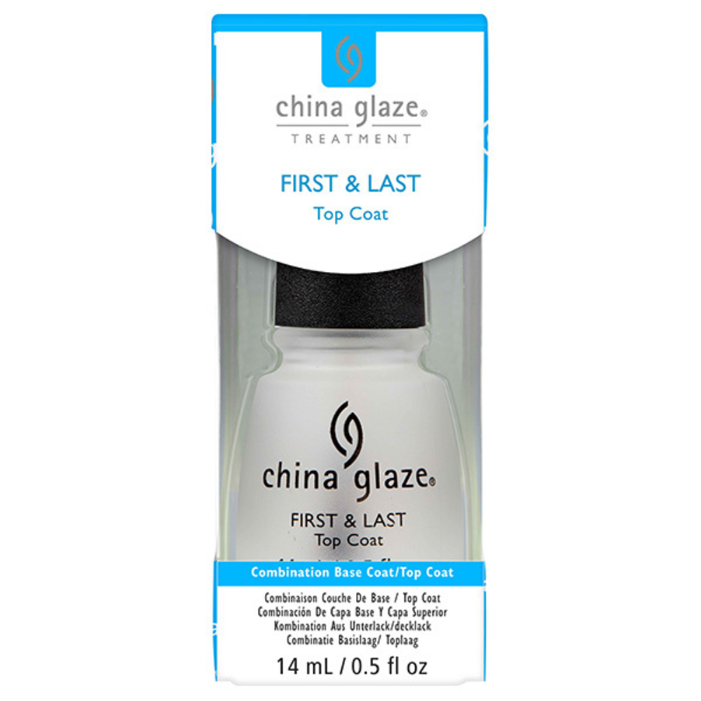 China Glaze - First and Last Base - Top Coat (0.5 oz)