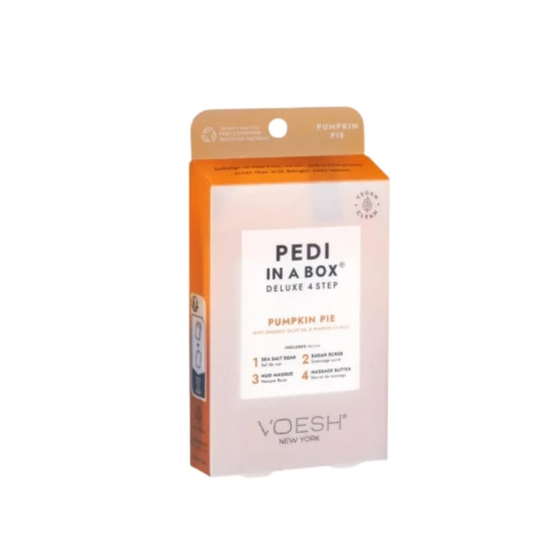 Voesh New York Deluxe 4 Step - Pedicure Kit - Pumpkin Pie
