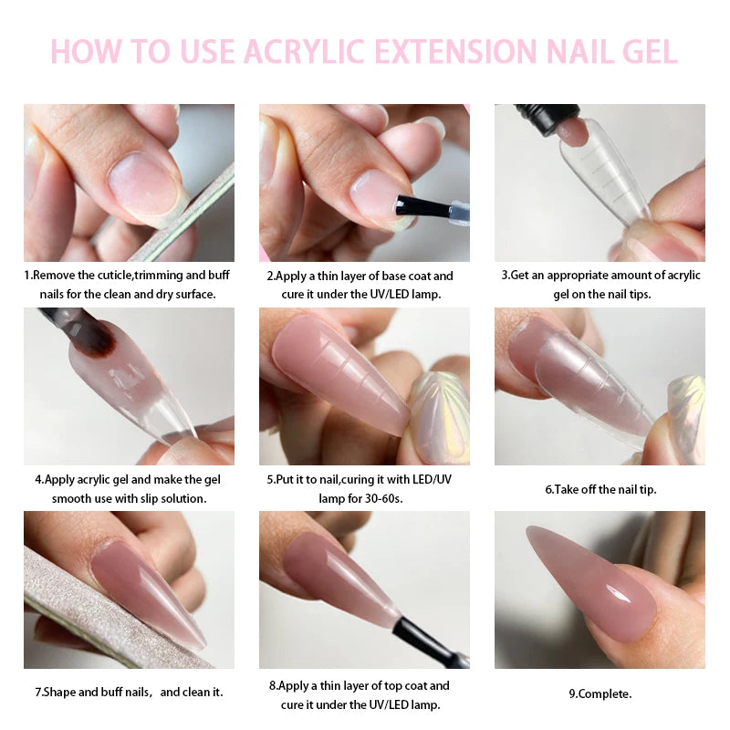 Acrylic Poly Gel – Nail Extension Builder