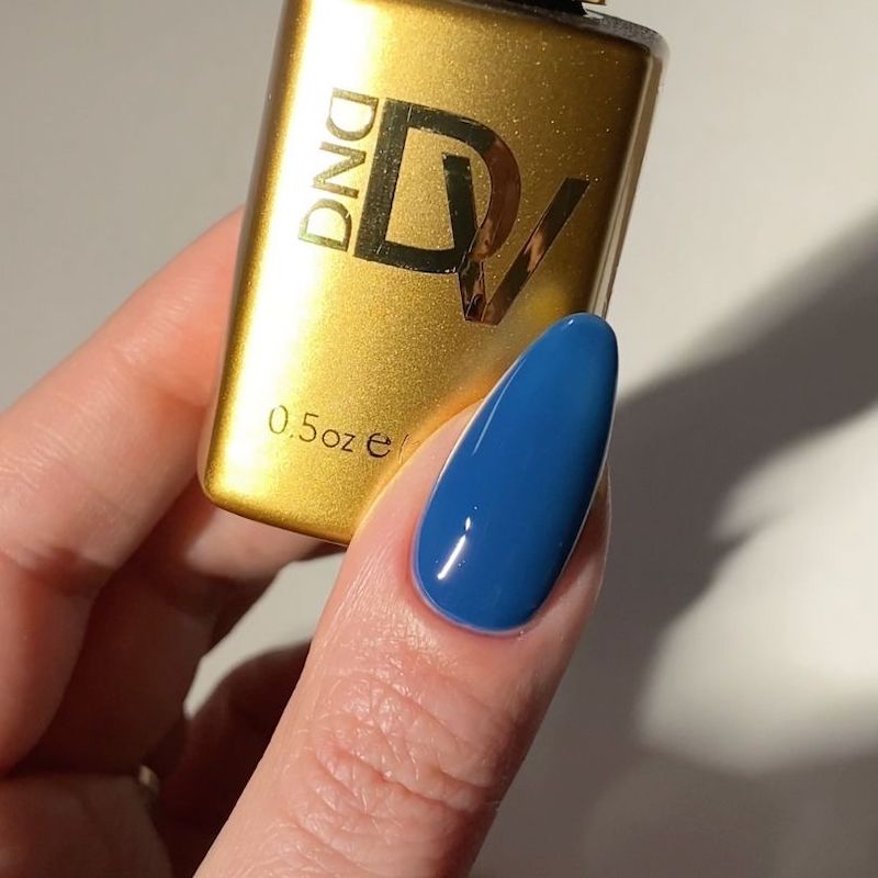 DND DIVA Blue Lagoon #246 DEEP BLUE NAIL POLISH
