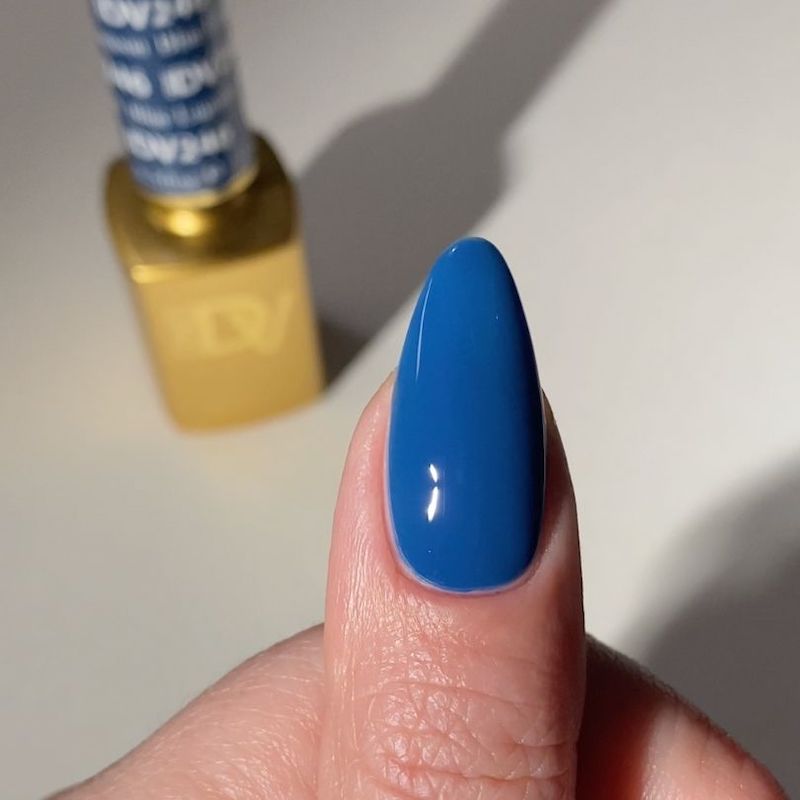DND DIVA Blue Lagoon #246 DEEP BLUE NAIL POLISH
