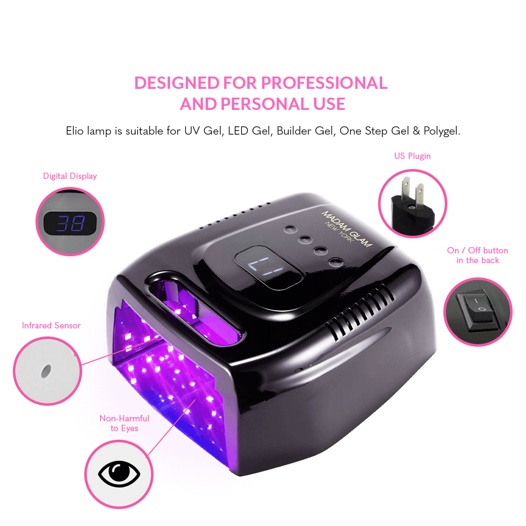 UV Curing Light - ELIO 2.0 Pro Lamp - US Plug