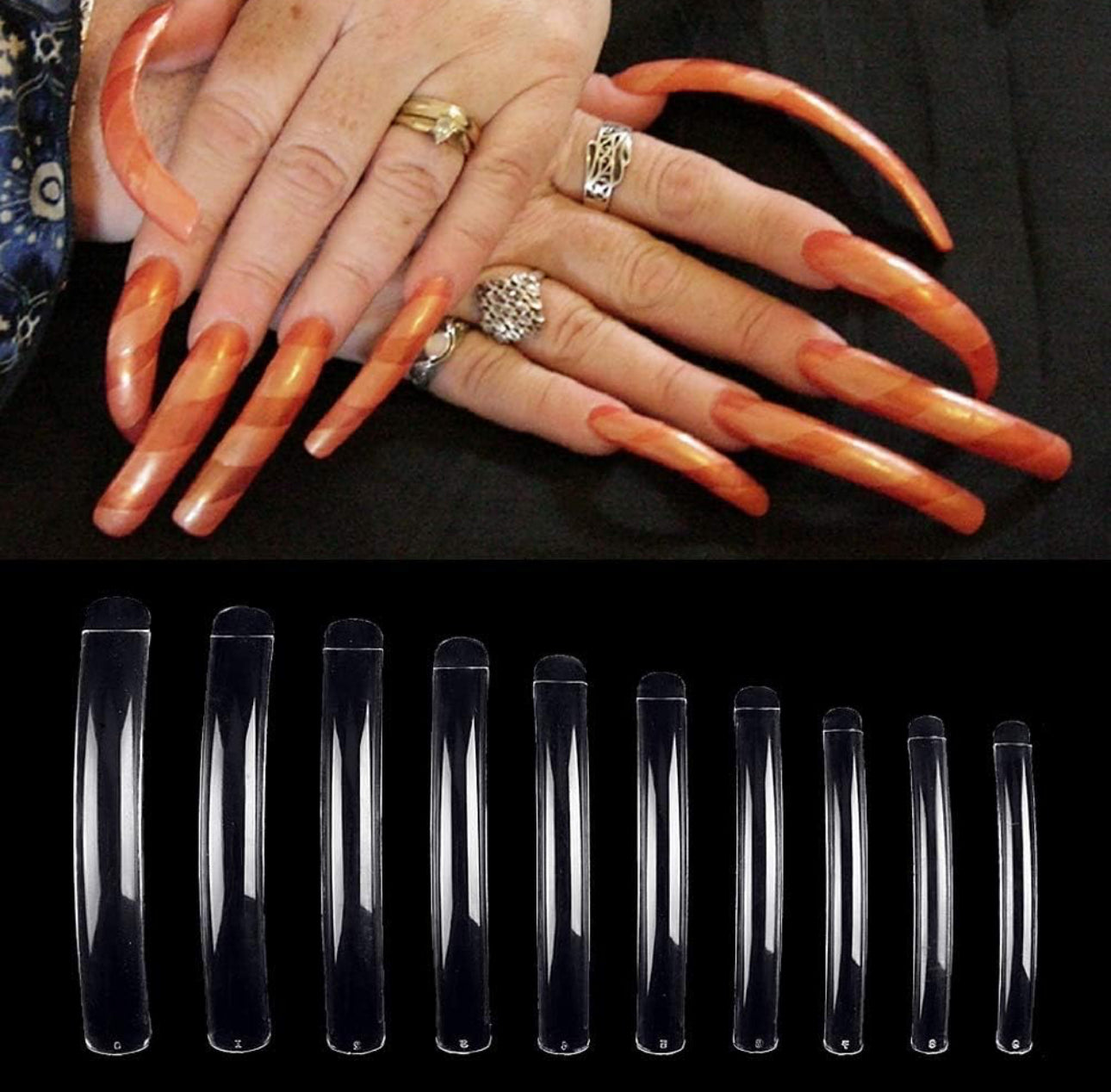 Curve Extra Long Nail Tips