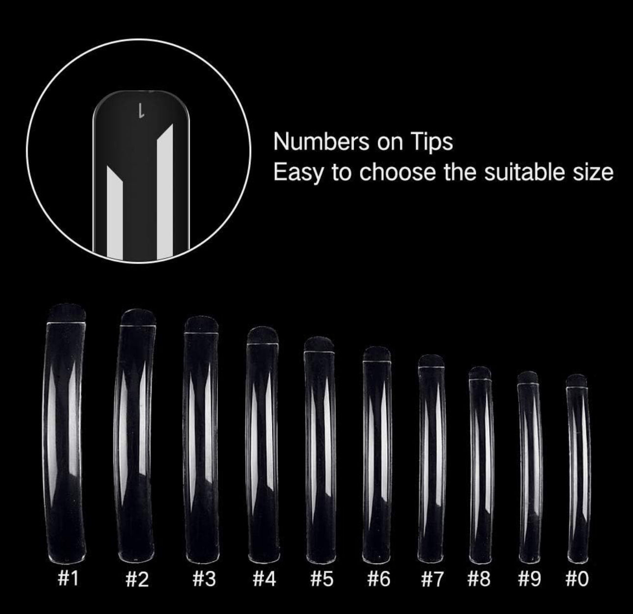 Curve Extra Long Nail Tips
