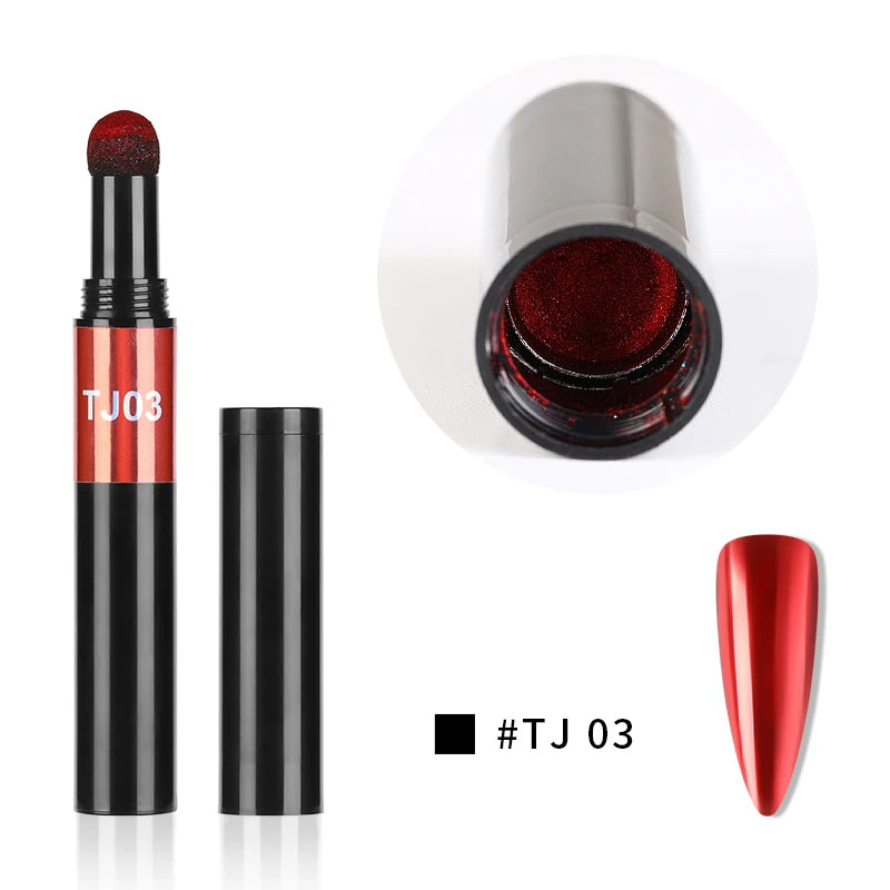 Mirror Nail Magic Powder Pen – For Mirror Effect Nails