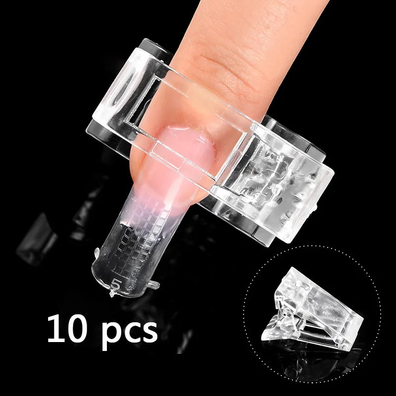 Nail Mold Clips for Acrylic & Gel Extensions