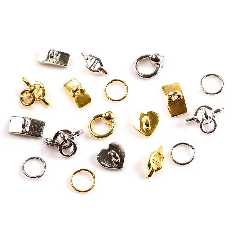 Punk Ox Nose Nail Charms – Manicure Stud Rings