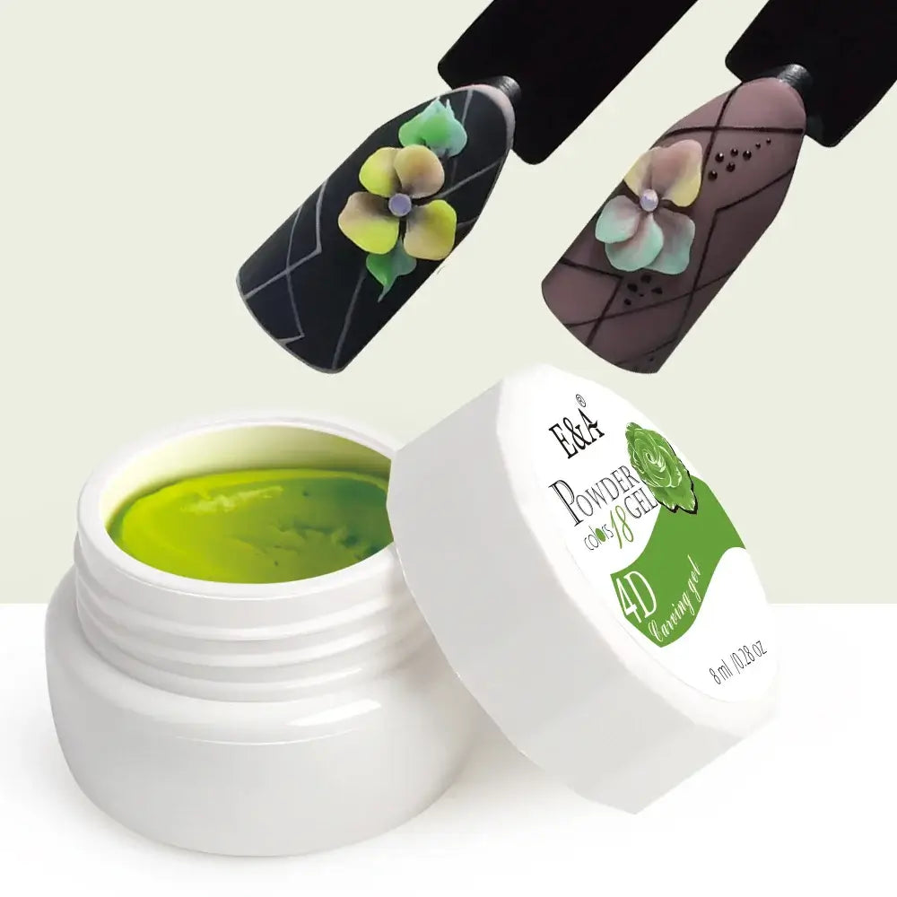 Carving Gel Nail Polish – 3D UV Gel for Nail Art Sculpture