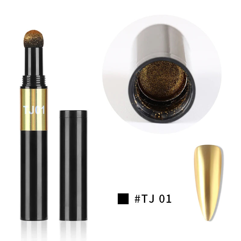 Mirror Nail Magic Powder Pen – For Mirror Effect Nails
