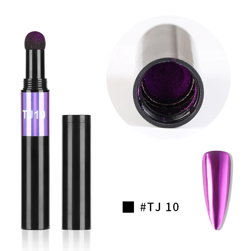 Mirror Nail Magic Powder Pen – For Mirror Effect Nails