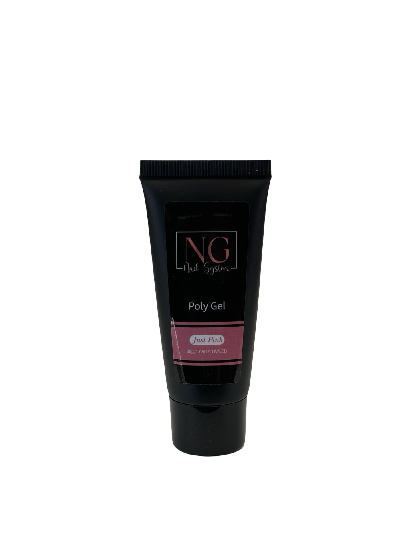 Builder Gel Just Pink by NG - Pink Polygel Nail Enhancements