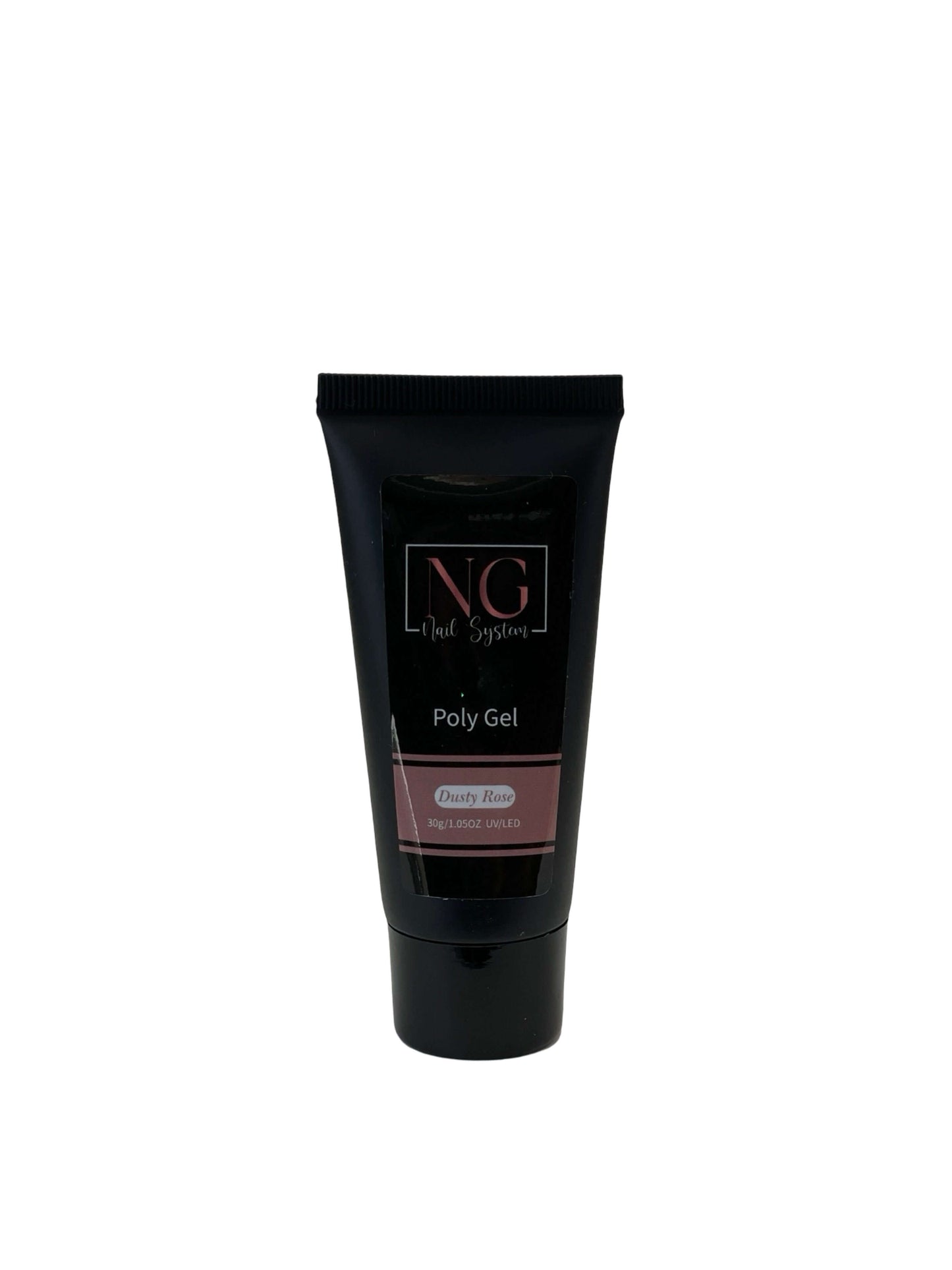 Builder Gel Dusty Rose by NG - Rose PolyGel Nail Enhancement