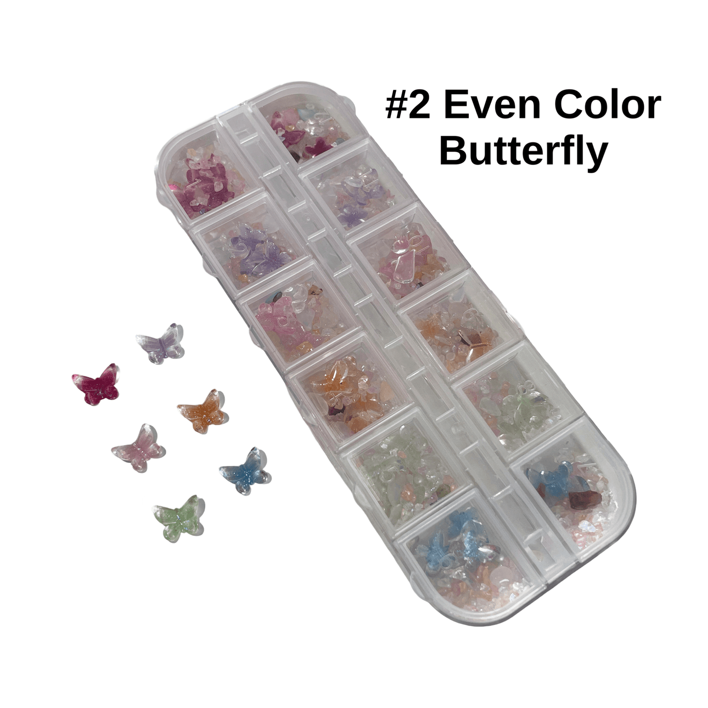 3D Butterfly Charms for Nails
