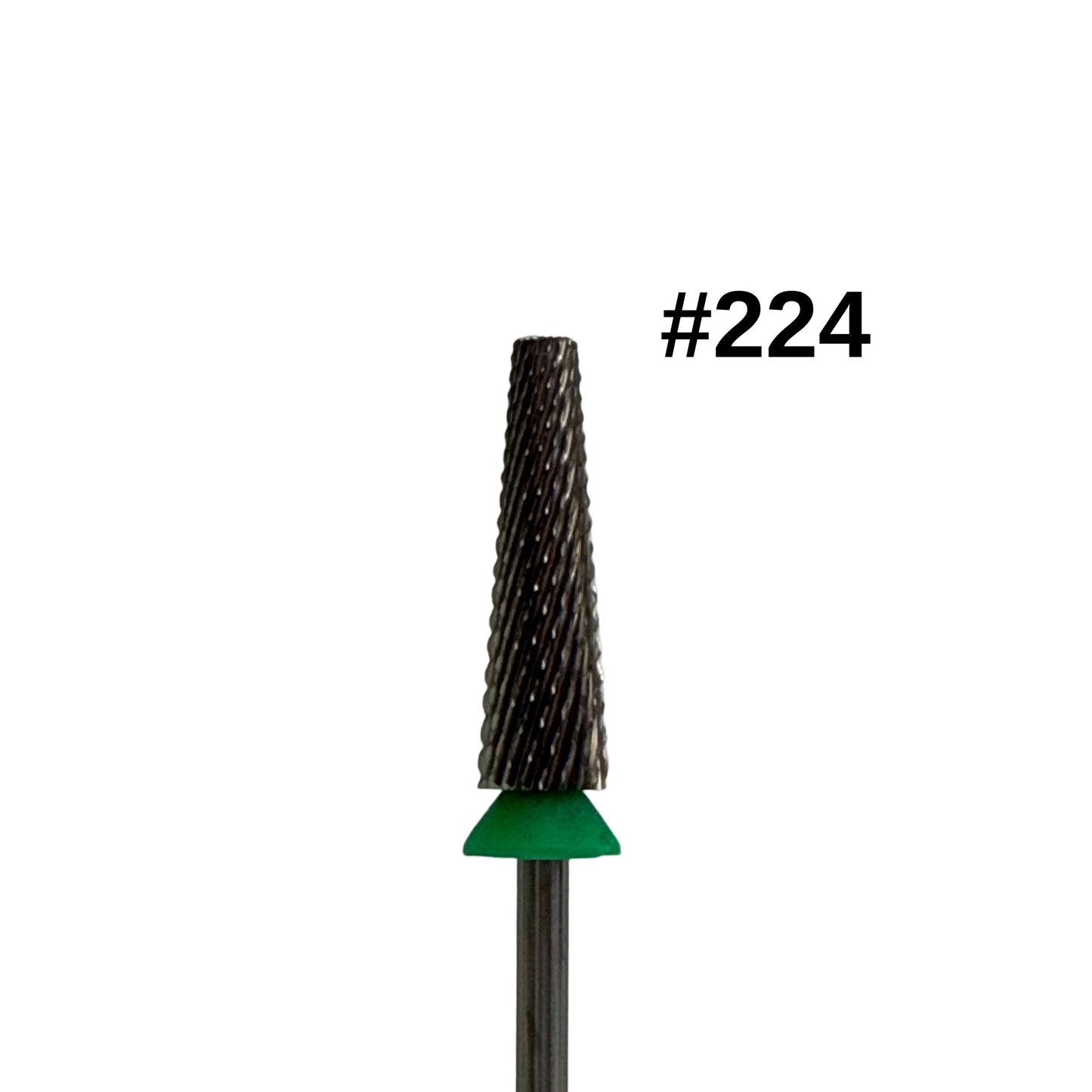 Nail Drill Bits #224 - 5 in 1 Carbide Cross Cut-Coarse 6.0mm