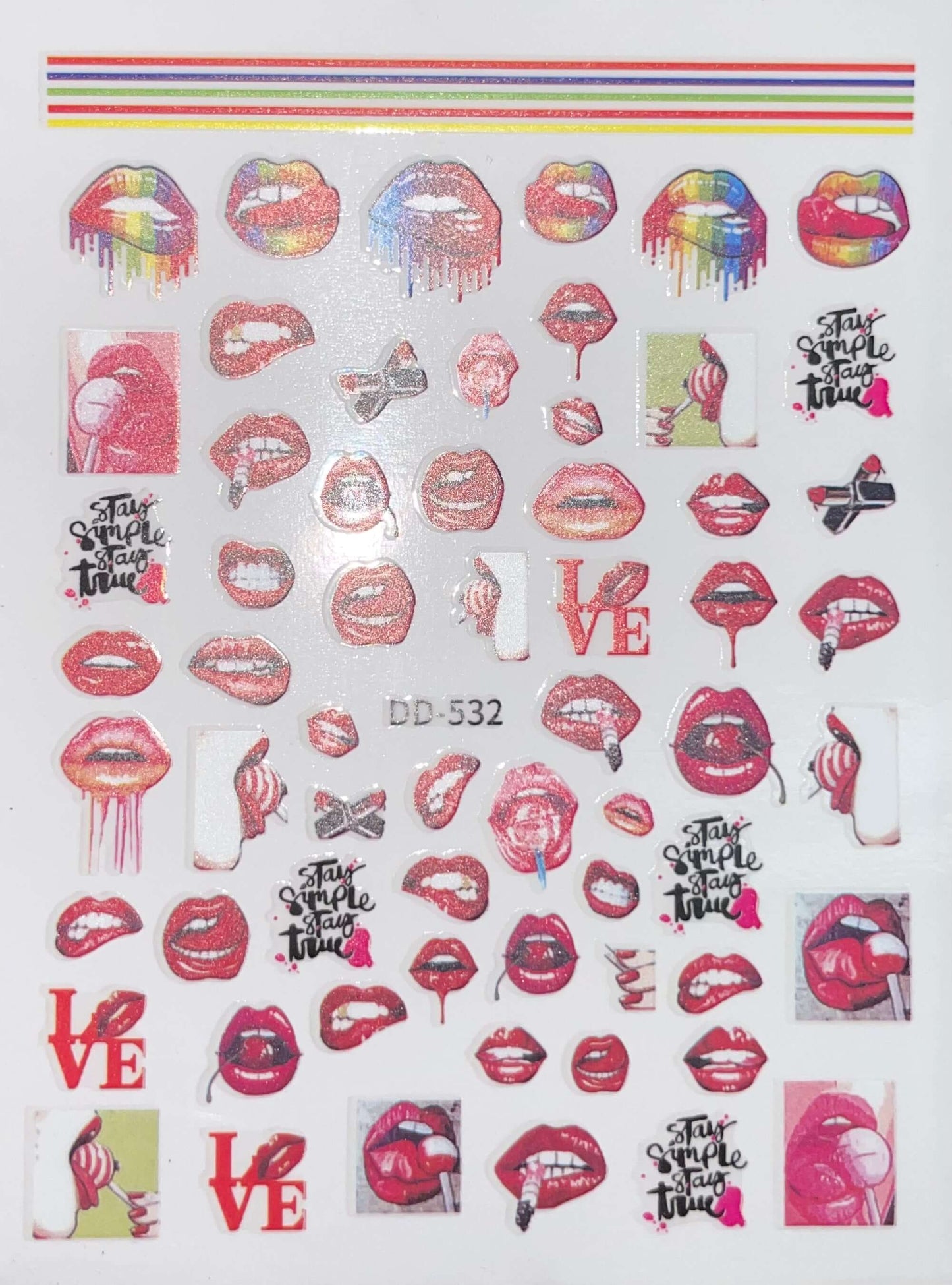 kiss nail stickers
