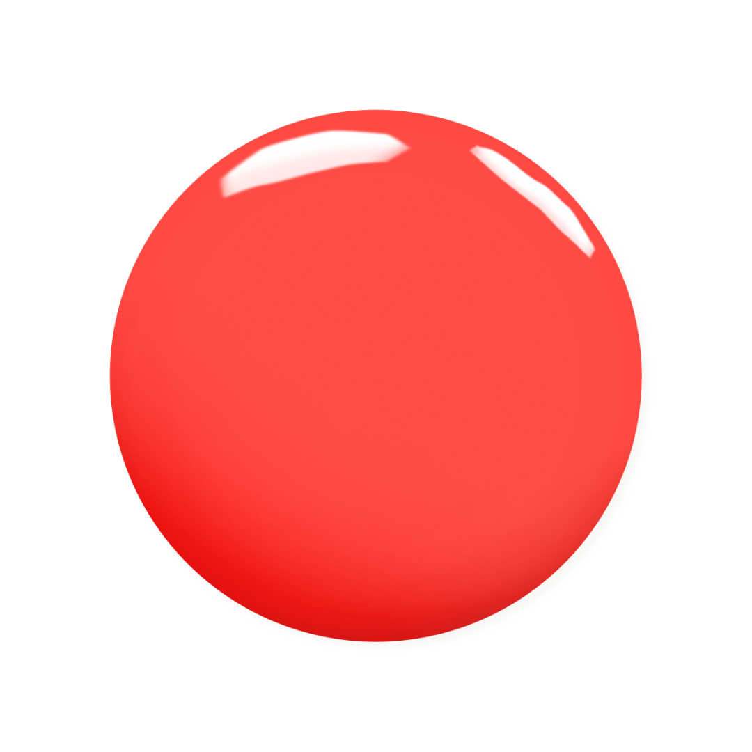 MADAM GLAM - Flame Red Gel Paint - FLAMING RED GEL