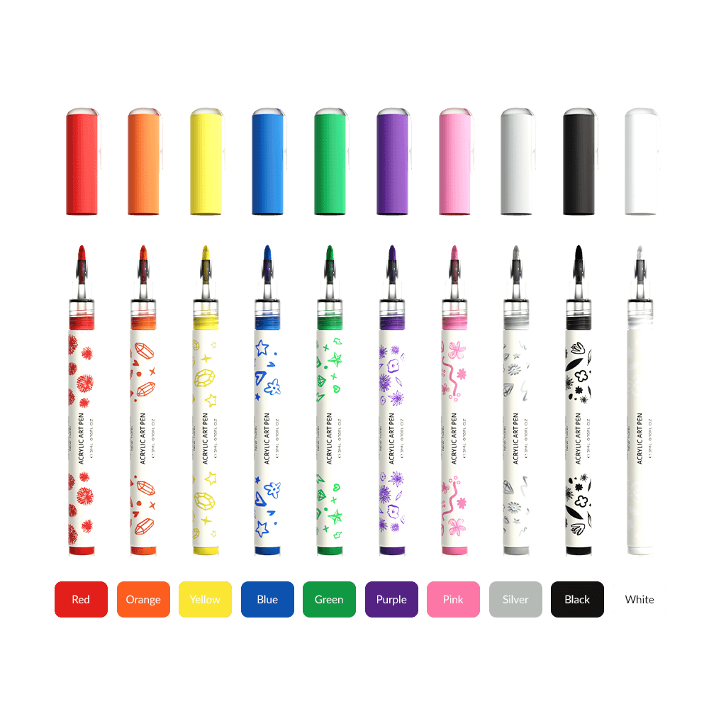 Nail Art Pen Bundle - MADAM GLAM - SET OF 10
