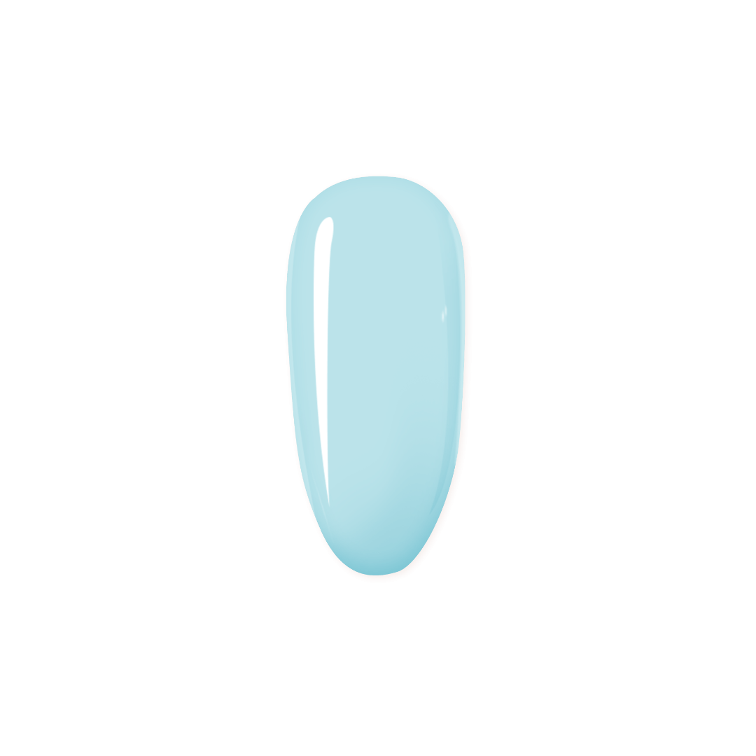 LIGHT BLUE GEL NAIL POLISH - Blue Passion - MADAM GLAM