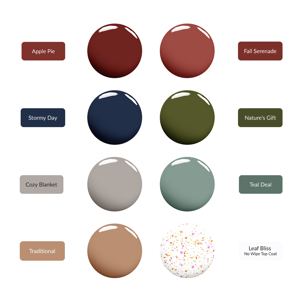 MADAM GLAM - Harvest Hues - FALL NAIL COLOR COLLECTION