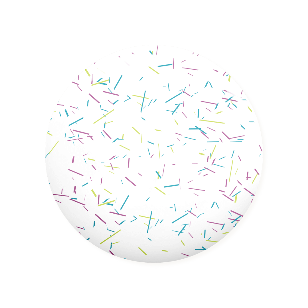 MADAM GLAM - Luminous - CONFETTI NO WIPE TOP COAT