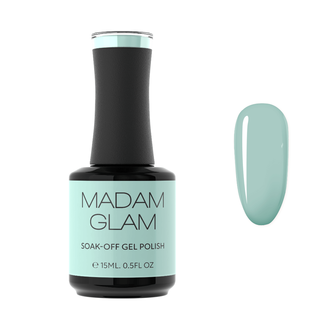 BLUE GEL NAIL POLISH - New Quest - MADAM GLAM