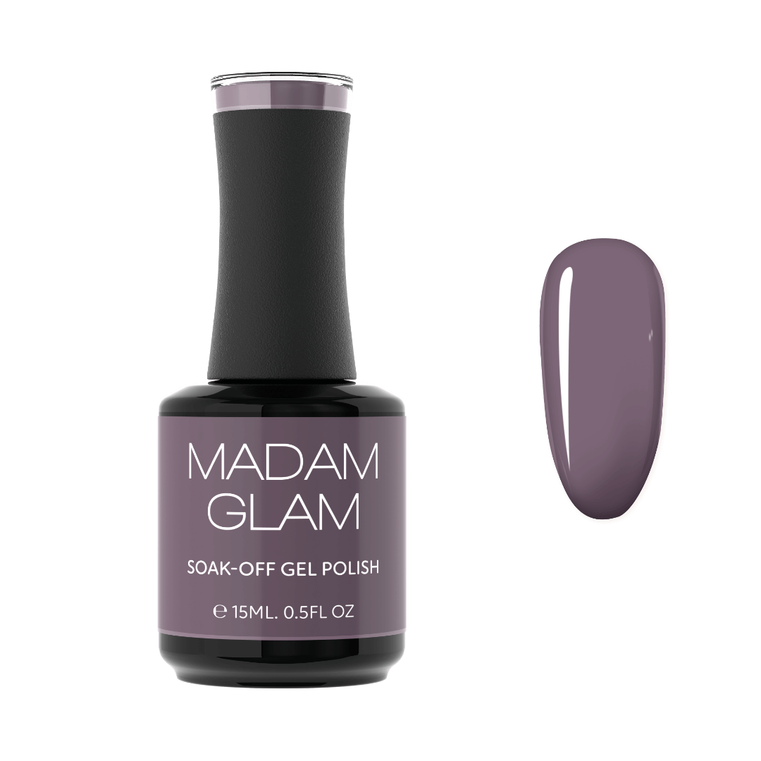 PURPLE GEL NAIL POLISH - Divine Self - MADAM GLAM