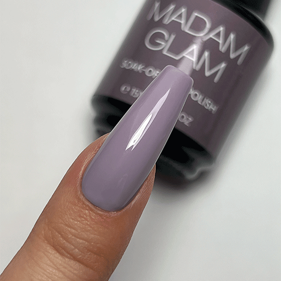 PURPLE GEL NAIL POLISH - Divine Self - MADAM GLAM