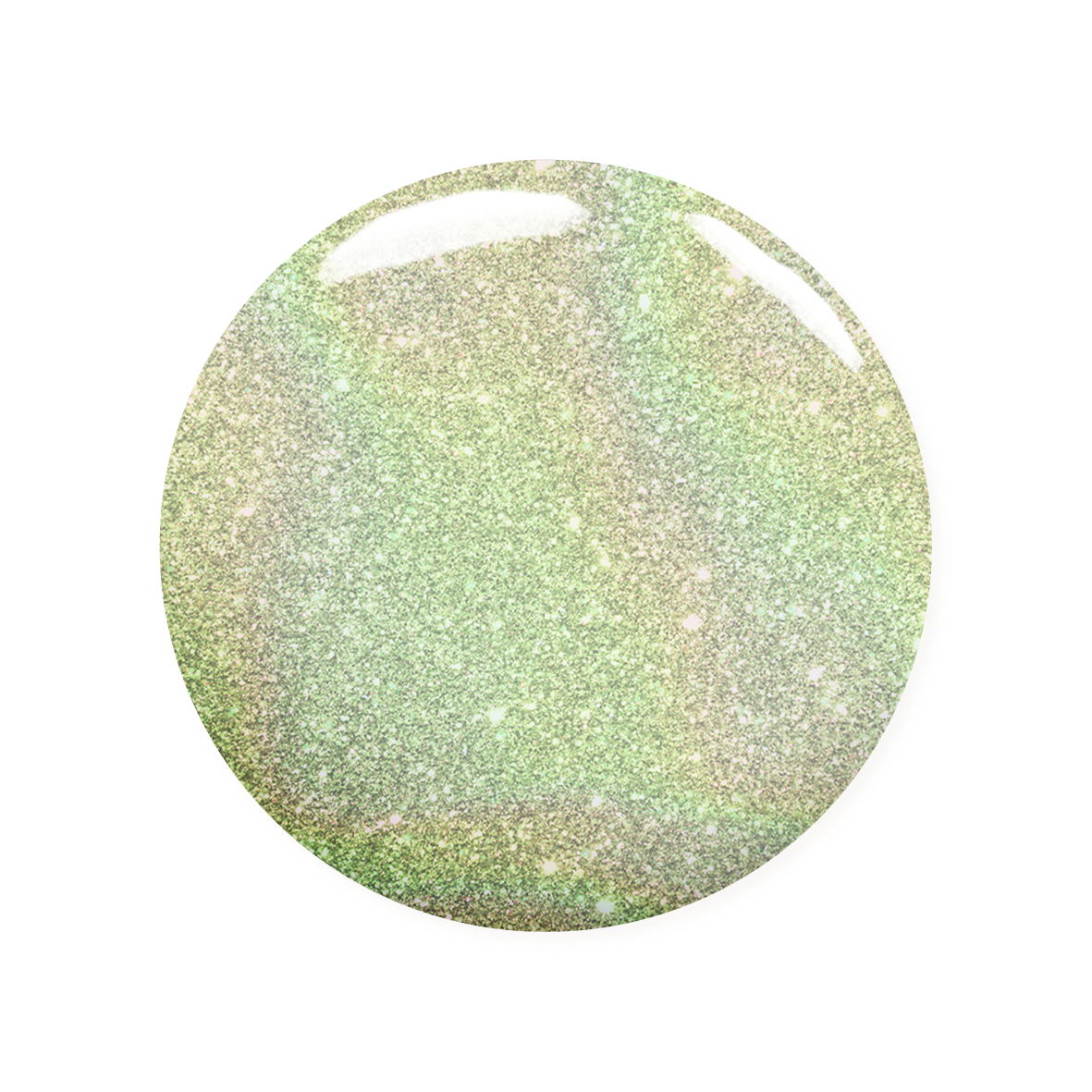MADAM GLAM - Erudite - HOLOGRAPHIC GREEN GEL NAIL POLISH