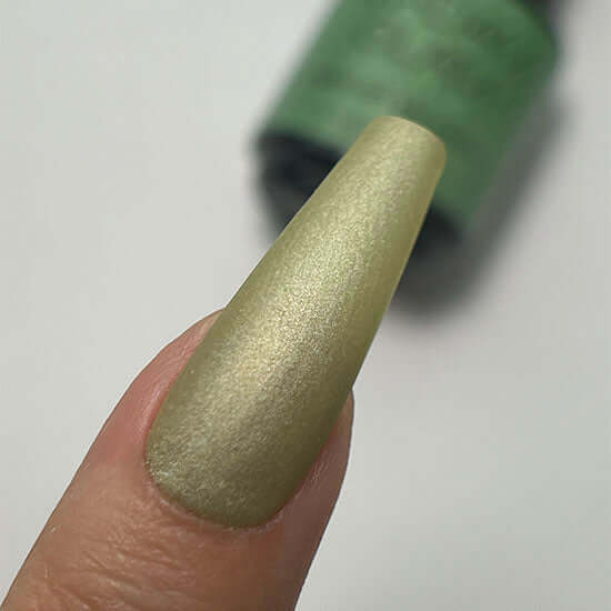 HOLOGRAPHIC GREEN GEL NAIL POLISH - Erudite - MADAM GLAM