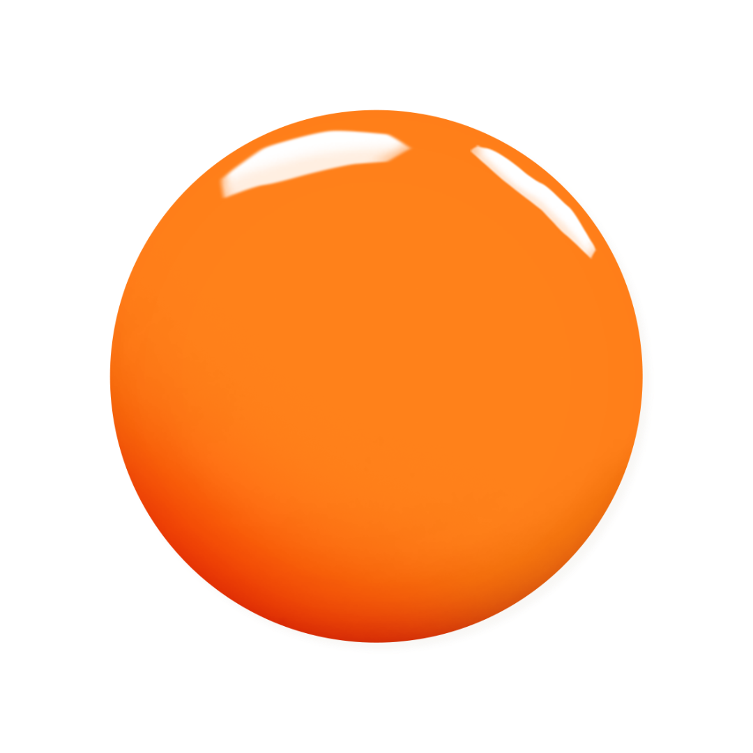 MADAM GLAM - Electric Tangerine - ORANGE GEL NAIL POLISH