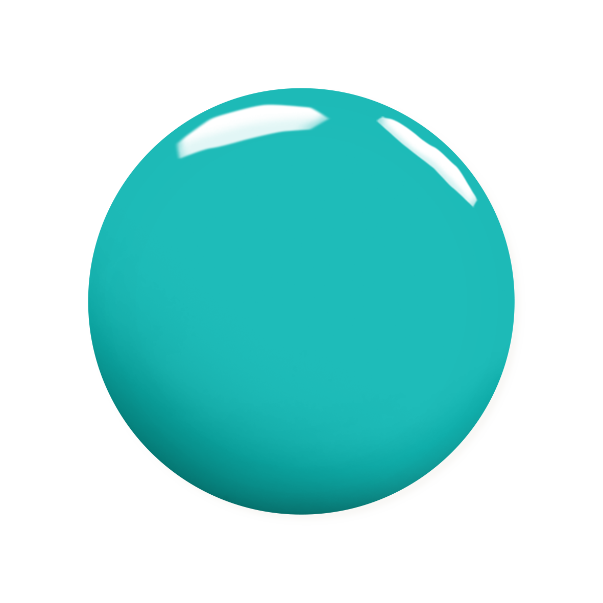 MADAM GLAM - Frosting Fun - TEAL GEL NAIL POLISH