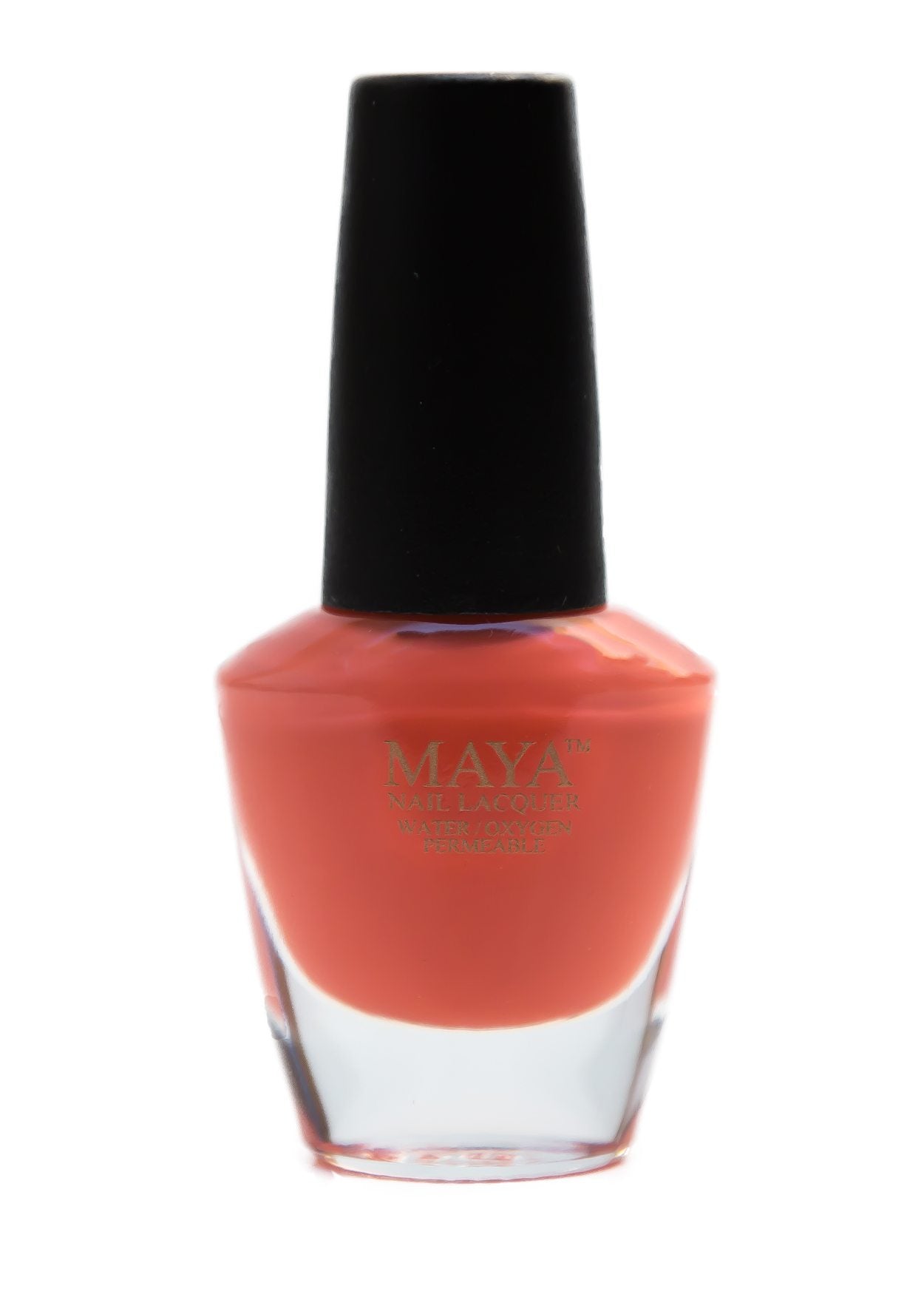 Orange Zest - Orange Red Halal Nail Polish - Maya