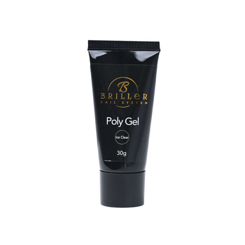 Builder Gel Ice Clear by NG - Clear PolyGel Nail Enhancement