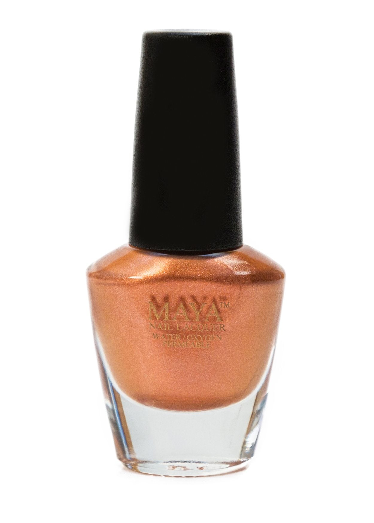 Pretty Penny - Gold Shimmer Halal Nail Polish - Maya