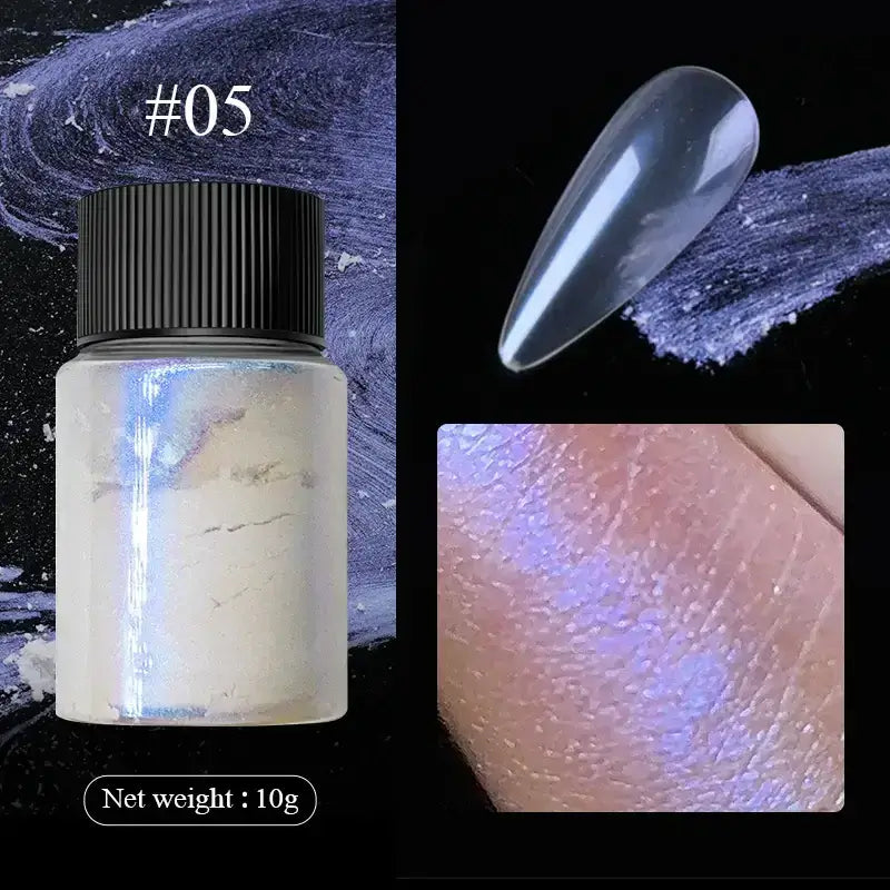 Nail Mirror Glitter Powder Metallic