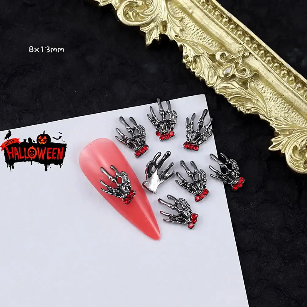 Halloween Punk Nail Charms