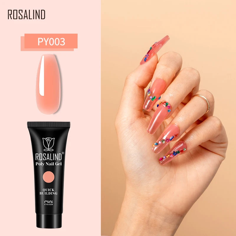 ROSALIND Poly Nail Gel – 30ML - Builder Gel