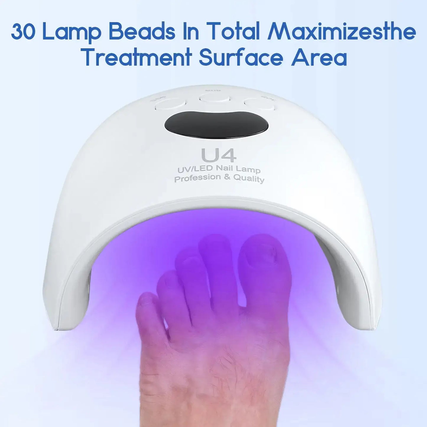 UV Light for Pedicure – Professional UV Lamp Dryer for Toes