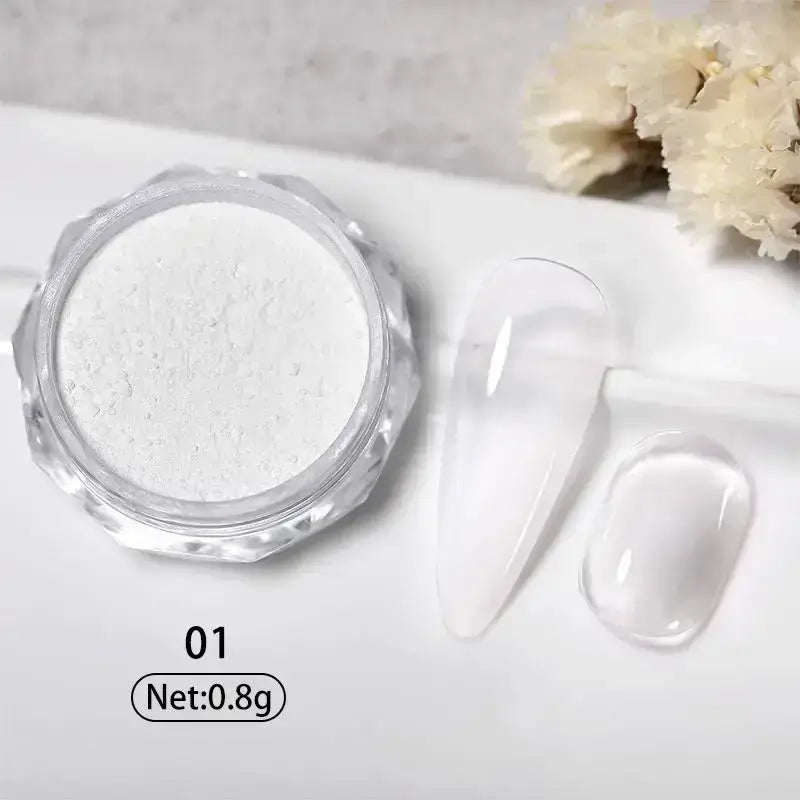 Nail Mirror Glitter Powder Metallic