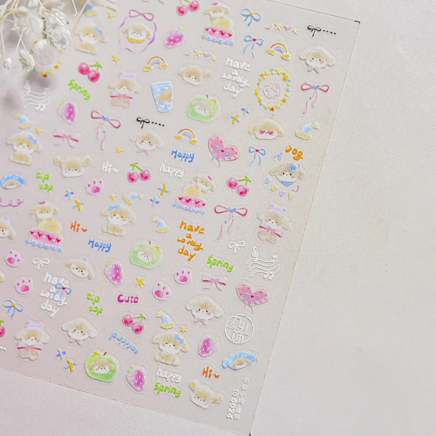 3D Fruit Nail Art Stickers – Summer Citrus Designs