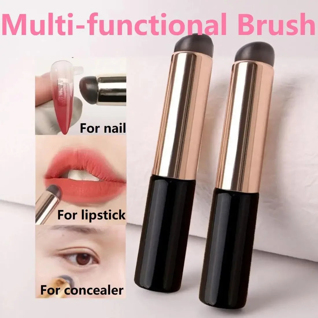 Nail Art Brush Set – Liner & Gradient Silicone Tools