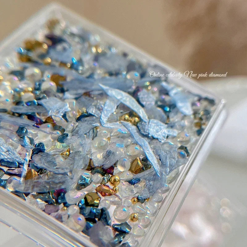 Abalone Shell Nail Slices – Ultra Thin 3D Flakes